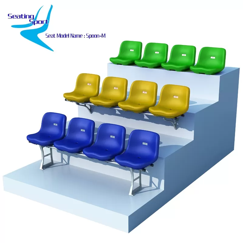 Stadium seat fixed seat football site seat plastic seat arena seat Spoon-M